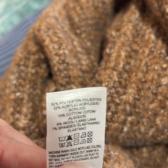 Lucky brand chunky cardigan: size large - Picture 6 of 6